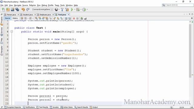 java dynamic polymorphism (manohar academy) смотреть онлайн