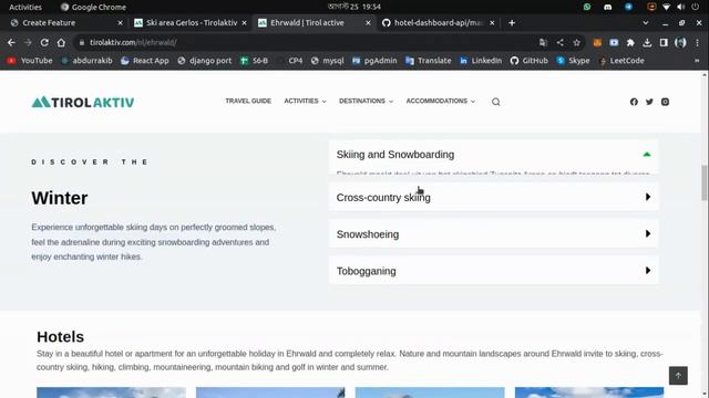 travelguide | Django | Bootstrap | PostgreSQL смотреть онлайн