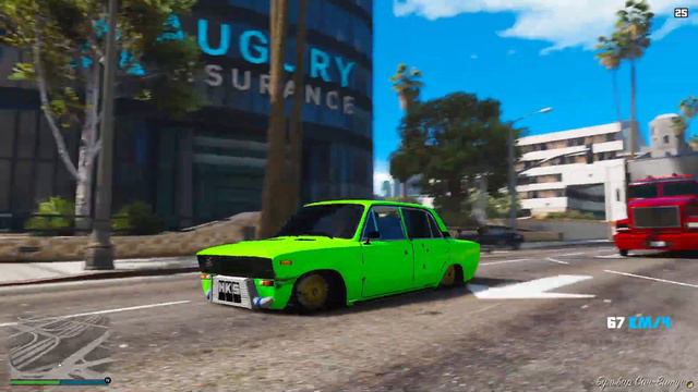 УГНАЛ ВСЕ КРУТЫЕ РУССКИЕ МАШИНЫ ВАЗ ИЗ ДОМА МАЙКЛА! 🌊 ГТА 5 МОДЫ МУРКА смотреть онлайн