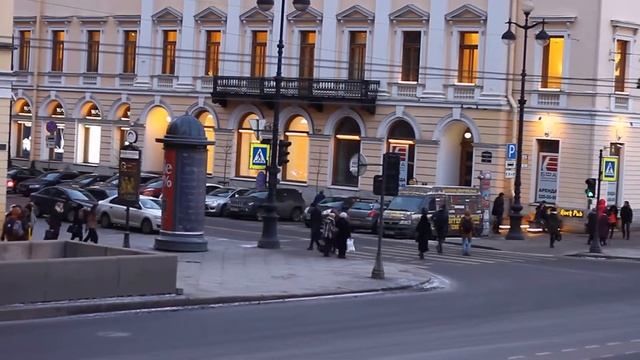 Санкт-Петербург. Невский проспект 24.01.2017 г. смотреть онлайн