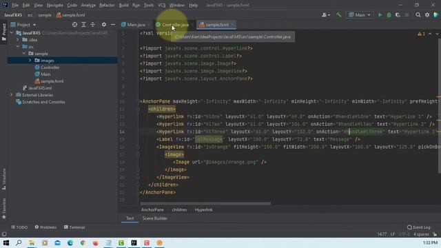 JavaFX 15 Tutorial 45 - Hyperlink смотреть онлайн