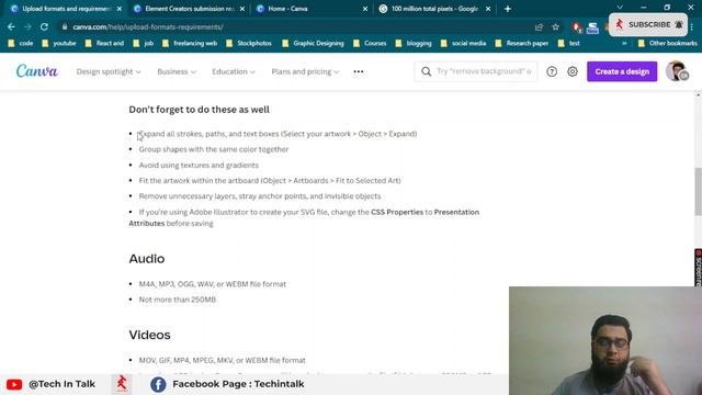 Canva: Files formats we can upload on @Canva Contributor account смотреть онлайн