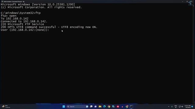 How To Connect and Login FTP Server using CMD on Windows 11 смотреть онлайн