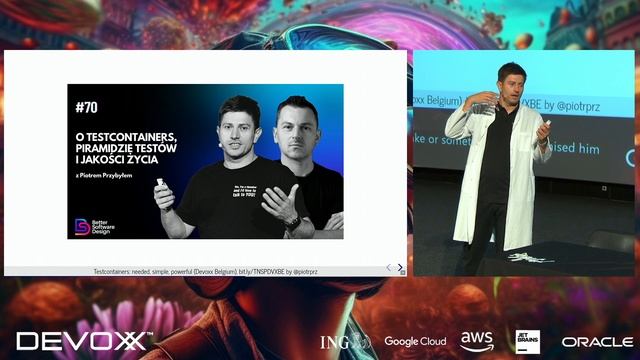 Testcontainers: needed, simple, powerful By Piotr Przybyl смотреть онлайн