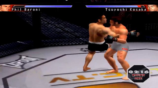 UFC: Sudden Impact Gameplay Phil Baroni vs Tsuyoshi Kosaka смотреть онлайн