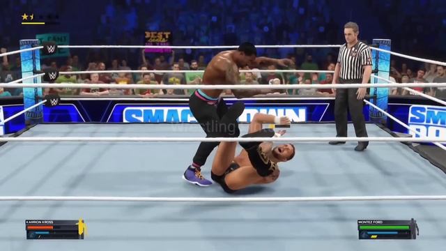 Karrion Kross Vs Montez Ford (WWE 2K23 GAME PLAY) смотреть онлайн
