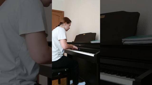 Касымова Полина, 14 лет, крупная форма "Фантазия" В. А. Моцарт смотреть онлайн