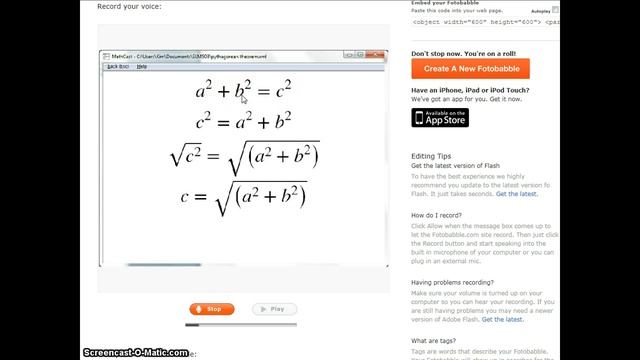 Fotobabble in the Math Classroom смотреть онлайн