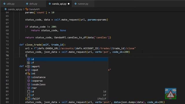 Forex bot & backtest system with Python #66 - Live bot - Closing a trade смотреть онлайн
