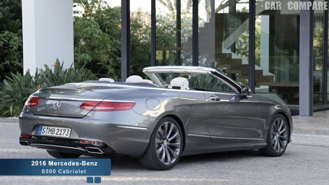 2016 Mercedes-Benz S500 Cabriolet смотреть онлайн