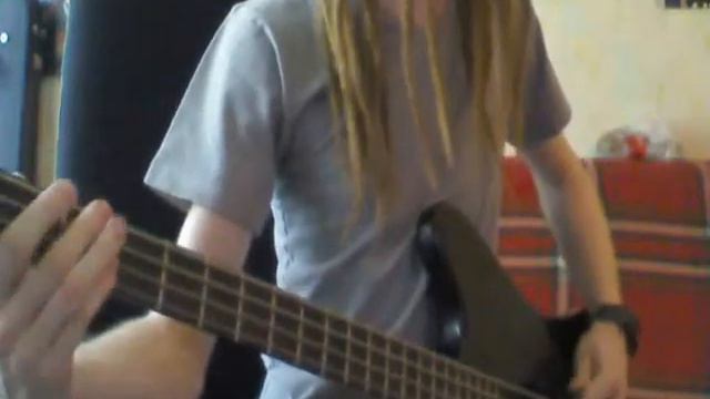 Meshuggah - Rational Gaze (bass half cover) смотреть онлайн