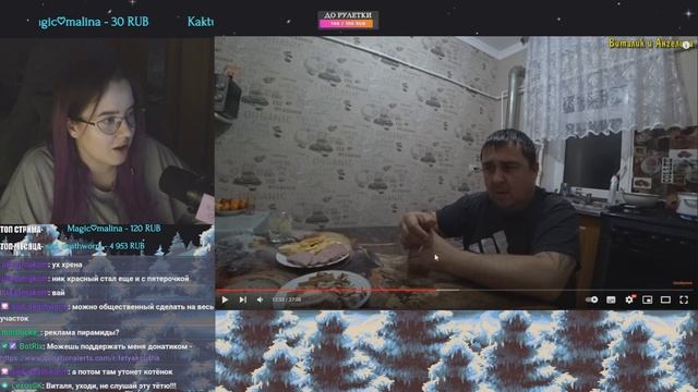 АНГЕЛИНА ХОЧЕТ КОШЕЧКУ | РЕАКЦИЯ ТЕТИ КСЮШИ НА ВИТАЛИКА И АНГЕЛИНУ смотреть онлайн