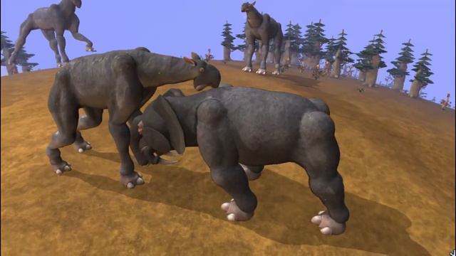 Indricotherium Vs Deinotherium | Cenozoic Era Battle [S1E12] | SPORE