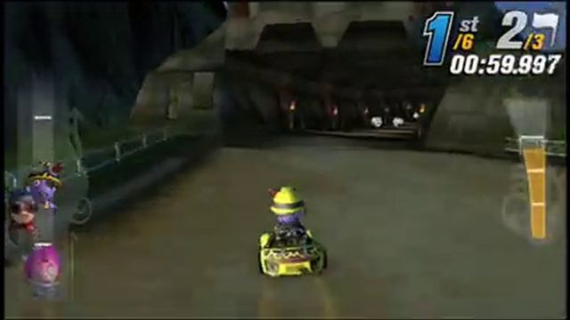 ModNation Racers PSP Raw Gameplay