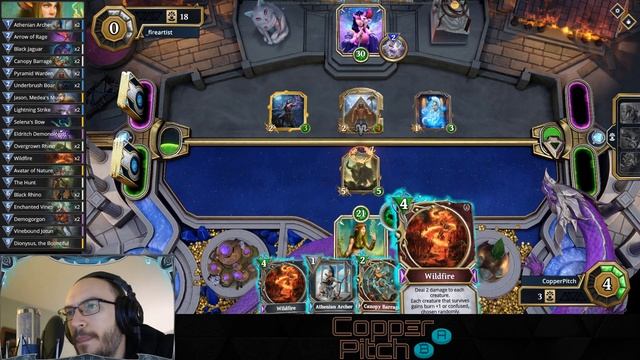 Gods Unchained: Control Nature (9th place deck!) смотреть онлайн