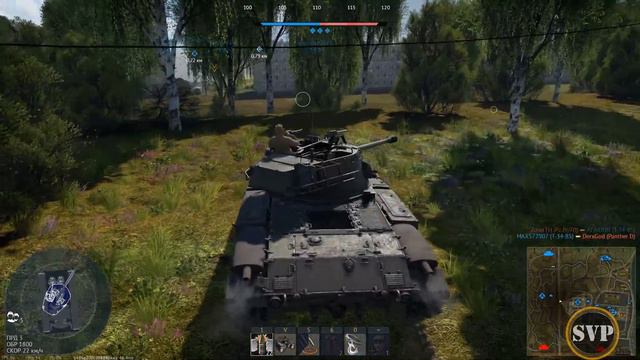 М-64 Китайский прем в WarThunder смотреть онлайн