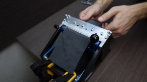 Двоильная машинка для кожи. Как сделать кожу тоньше? Двоильная машинка на сменных лезвиях.