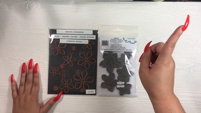 Flower Feature Series - Sue Wilson Orange Blossom Die