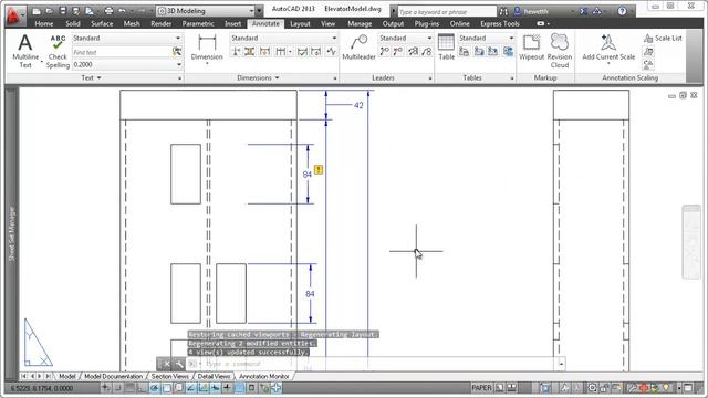 AutoCAD 2013: Annotation Monitoring - U.S. CAD смотреть онлайн
