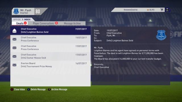 BELLERIN AND ALEX SANDRO SIGN FOR EVERTON!! | FIFA 18: Everton Career Mode S1 E1 смотреть онлайн
