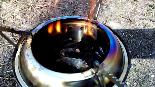 Пиролизная печь-щепочница. АнтиТестдрайв