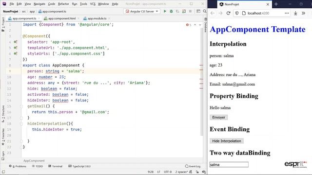 2.8#Angular_Two way Data Binding смотреть онлайн