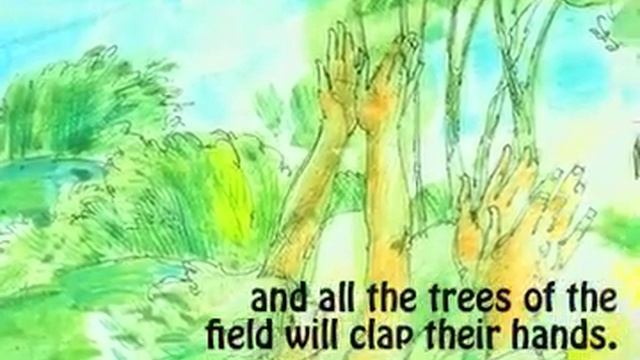 Trees Clap: Little Sketch Nr. 3 ~ Isaiah 55:12 ~ harp sheet music ~ Little Sketches смотреть онлайн