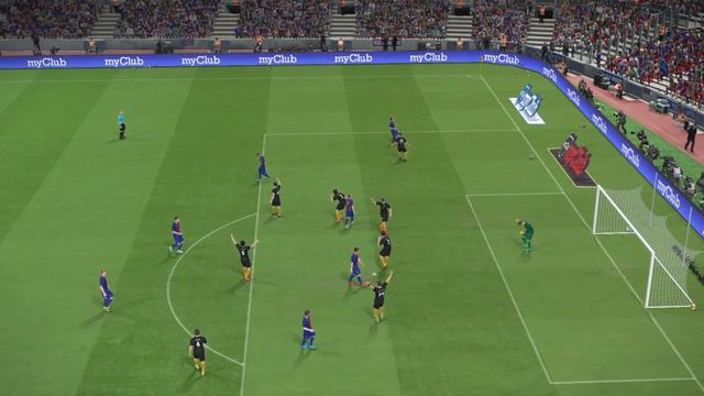 PES 2017 вот эта графика,первый матч первый тайм оцените смотреть онлайн