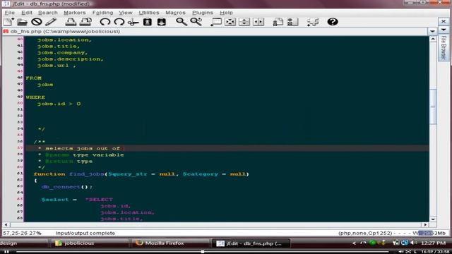 PHP & MYSQL Job Board from Scratch - Php to Mysql part 2 смотреть онлайн