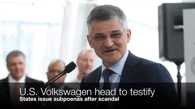 Volkswagen CEO Michael Horn to testify before Congress смотреть онлайн