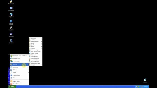 Updating Firmware Using The Zdownloader Program