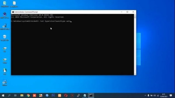 Docker Cannot enable Hyper-V service