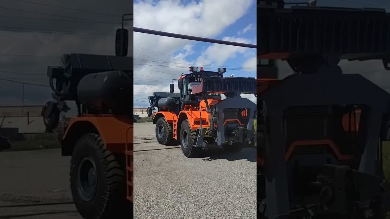 Самый необычный трактор #фермер #локотрактор #локомобиль #tractor #ржд #shorts смотреть онлайн