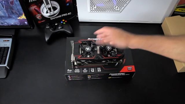 Unbox - Powercolor Radeon R9 380 4GB смотреть онлайн