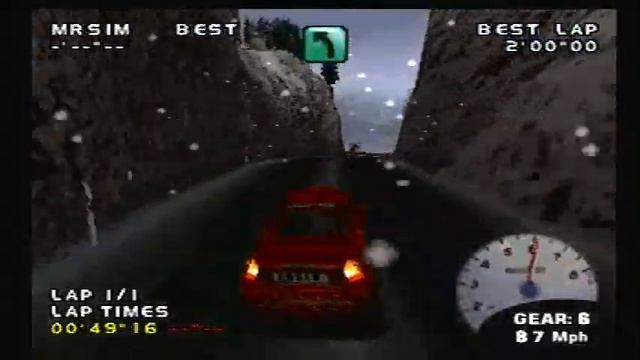 Need For Speed V Rally 2 PS1: Monte Carlo Stage 2 смотреть онлайн