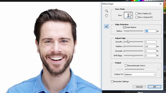 How to Quickly Select & Cut-Out object or Person from any detailed picture in Photoshop смотреть онлайн