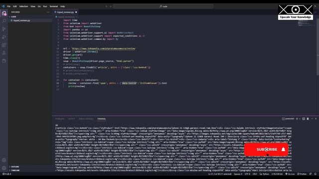Cara Scrape Review Tokopedia dg Selenium dan Beautifulsoup смотреть онлайн