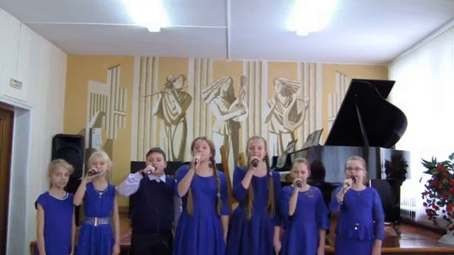 658 Вокальная группа Патриотической песни Жемчужина младший состав г  Ельня    Прадедушка