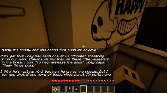 Bendy In Minecraft Chapter 1 Version Only PC Version 1.12.2