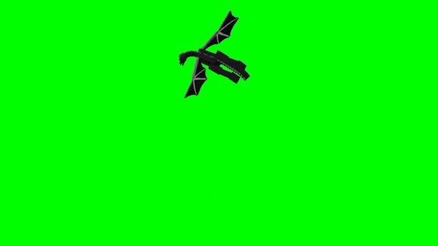 Ender Dragon Green Screen Minecraft смотреть онлайн