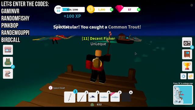 ALL NEW *EVENT* UPDATE CODES! 🎣 Roblox Fishing Simulator Codes 🎣 смотреть онлайн