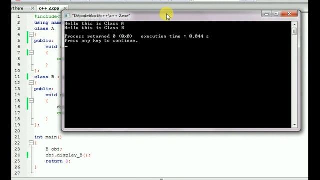 ACCESS SPECIFIERS IN INHERITANCE(MUST WATCH) -40 смотреть онлайн