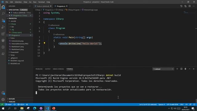 07 Visual Studio Code\Git\GitHub CSharp смотреть онлайн