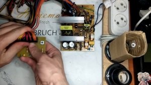 Не крутится вентилятор на блоке питания компьютера.Не запускается блок питания компьютера power man