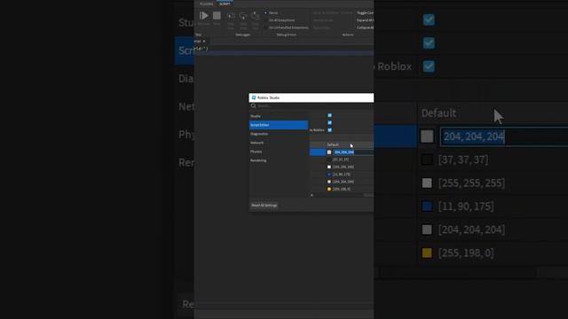How to Change Script Color in Roblox Studio смотреть онлайн