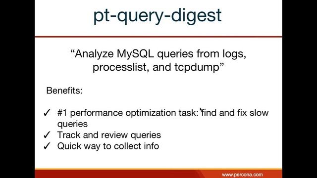 Stay Ahead of MySQL Operational Problems with Percona Toolkit смотреть онлайн