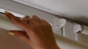 Установка рулонных штор + рулонная штора день-ночь LEGRAND