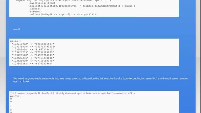 split string and store it into HashMap java 8 смотреть онлайн