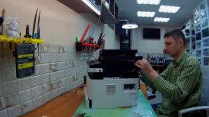 Kyocera M2040dn и т.п. Искажает изображение, при сканировании со стекла. Distorts the image.