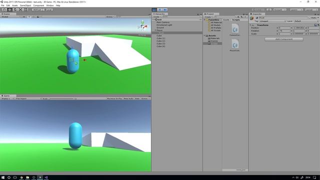 Make A 3D Platformer in Unity #7 - Stop Camera Flip & Inverting Camera смотреть онлайн